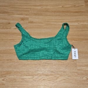 Cider Terry Cloth Bralette Top